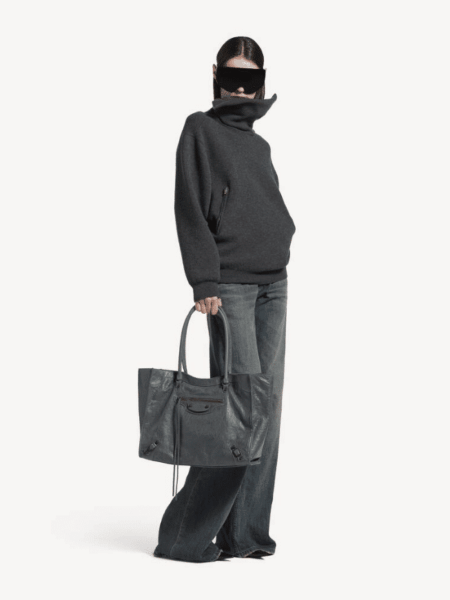 [ 발렌시아가] 여성 르 시티 토트백 미디엄 8518182