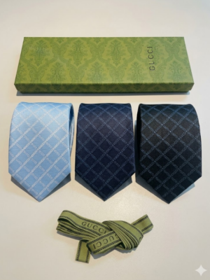 [구찌] 마이크로 GG 자카드 실크 넥타이 (3 COLOR)