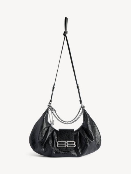 [발렌시아가] 여성 파멜라 숄더백 미디엄 블랙 8506492