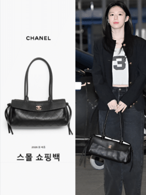[샤넬] 2026 스몰 쇼핑백(수입가죽)