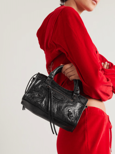 [발렌시아가] 여성 르 시티 백 미니 블랙 8657632