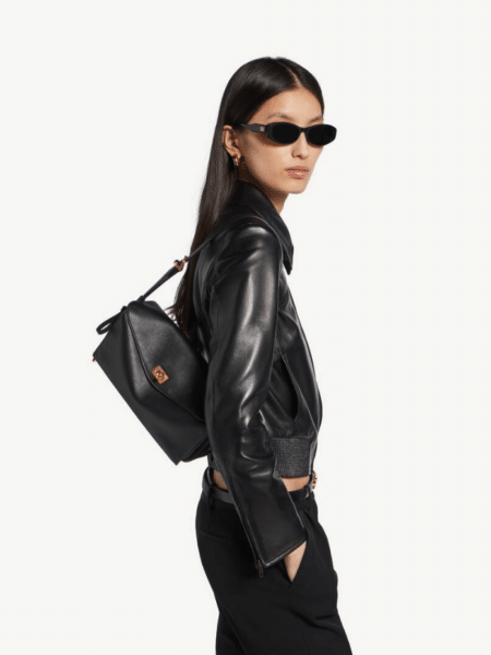 [발렌시아가] 여성 르 셋 숄더백 미디엄 블랙 8681022