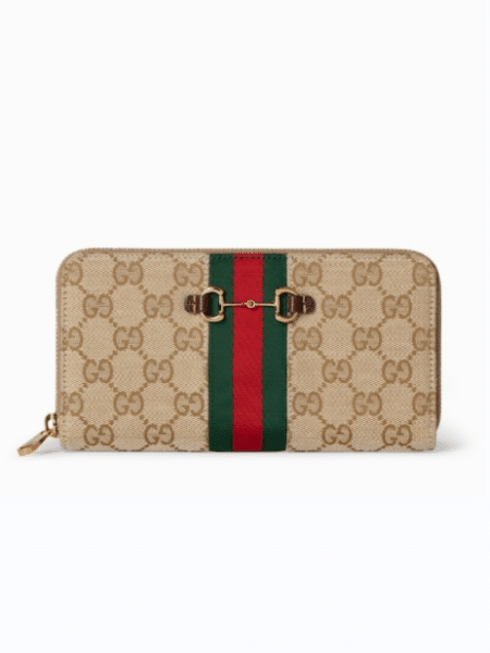 [구찌] 홀스빗 웹 집어라운드 지갑 867124