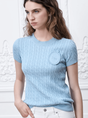 [디올] Dior Médaillon 모티프 반소매 스웨터