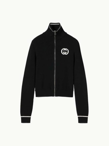 [구찌] 립 조직 집업 재킷 856220