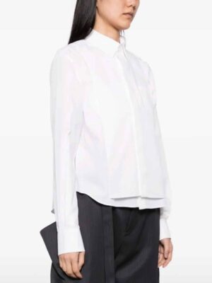 [사카이] 더블 레이어드 셔츠