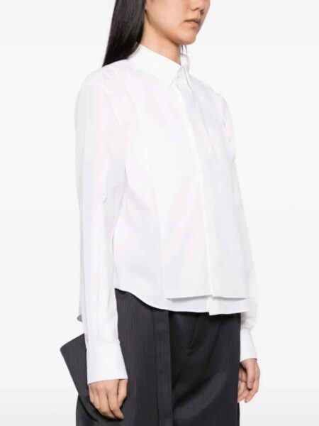 [사카이] 더블 레이어드 셔츠