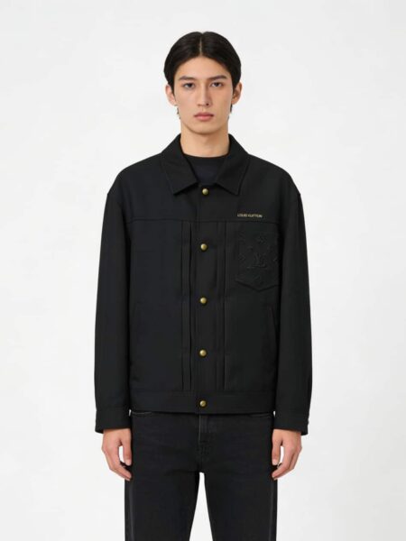 [루이비통] 가먼트 다잉 데님 Type II 트러커 재킷 (2 COLORS)