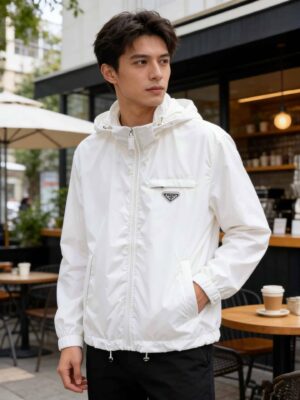 [프라다] 후드 윈드브레이커 (2 COLORS)