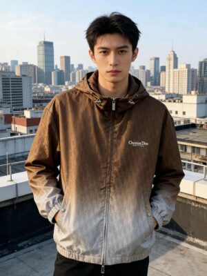 [디올] 디올 오블리크 모티프 후드 재킷 (2 COLORS)