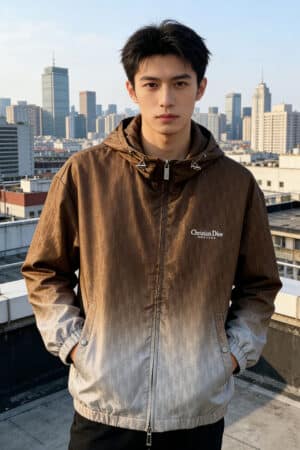 [디올] 디올 오블리크 모티프 후드 재킷 (2 COLORS)