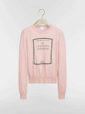 [디올] Book Cover 스웨터 624S37F6015