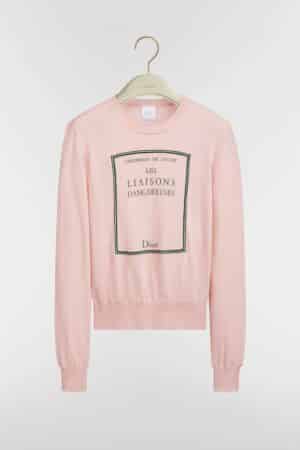 [디올] Book Cover 스웨터 624S37F6015