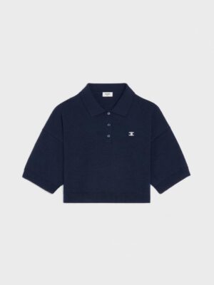 [셀린느] 트리옹프 크롭 폴로 2AH22322U