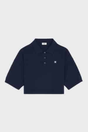 [셀린느] 트리옹프 크롭 폴로 2AH22322U