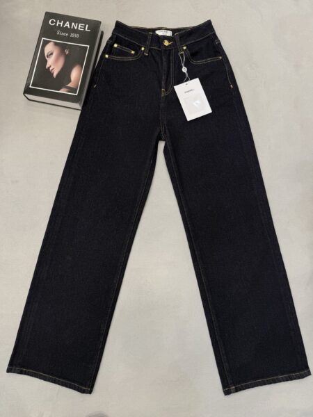 [샤넬] 파이브 포켓 데님 진