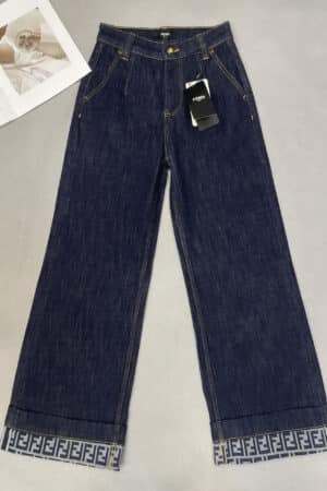 [펜디] 롱 데님 진