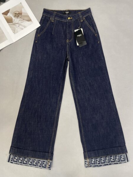 [펜디] 롱 데님 진