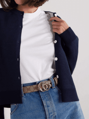 [구찌] GG 마몬트 벨트 3.8cm (3 COLORS)