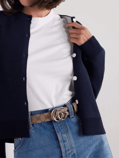 [구찌] GG 마몬트 벨트 3.8cm (3 COLORS)