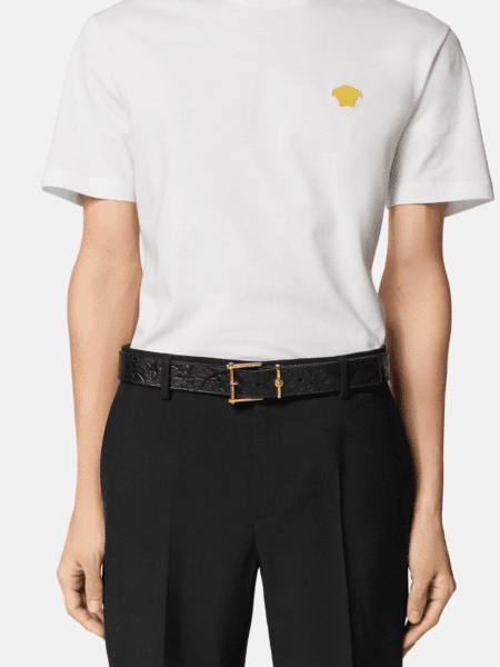 [베르사체] Barocco 레더 벨트 40mm (3 COLORS)