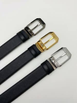 [몽블랑] 직사각형 버클 35mm 리버서블 벨트 (3 COLORS)