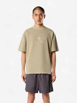 [스톤 아일랜드] 로고 자수 디테일 레귤러 핏 티셔츠 (3 COLORS)