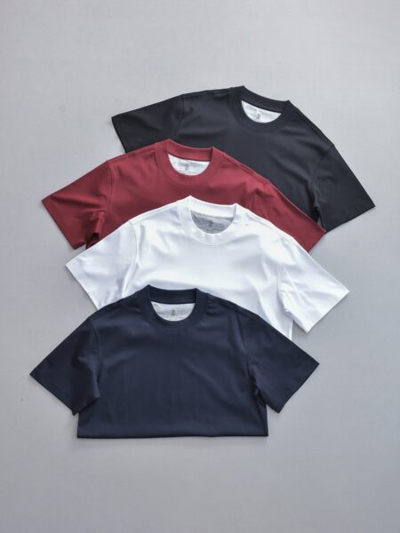 [브루넬로 쿠치넬리] 반소매 크루넥 티셔츠 (4 COLORS)