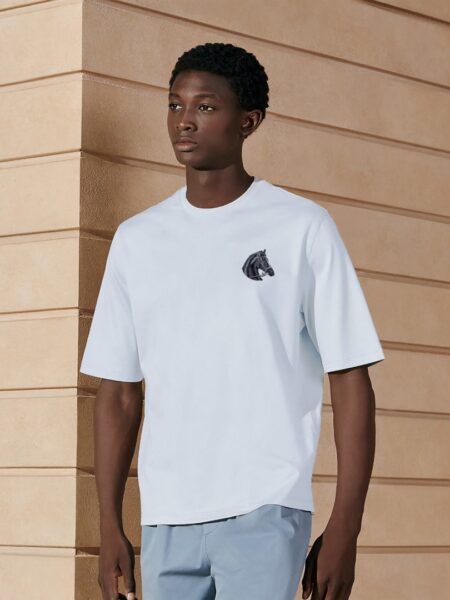 [에르메스] 자수 말 티셔츠 (4 COLORS)