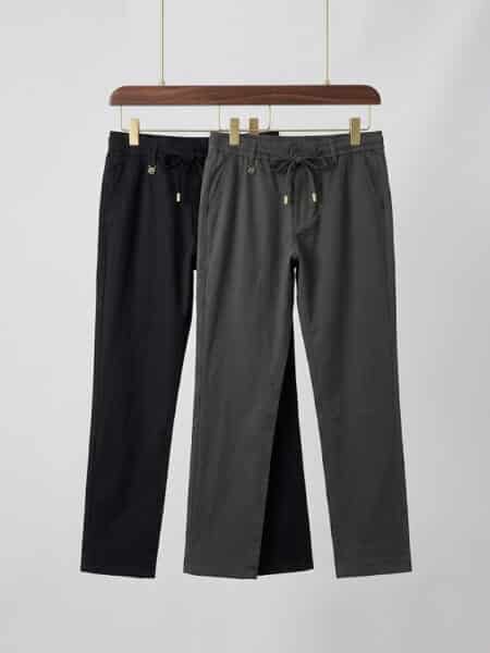[로로피아나] 스트레이트 레그 캐주얼 팬츠 (2 COLORS)