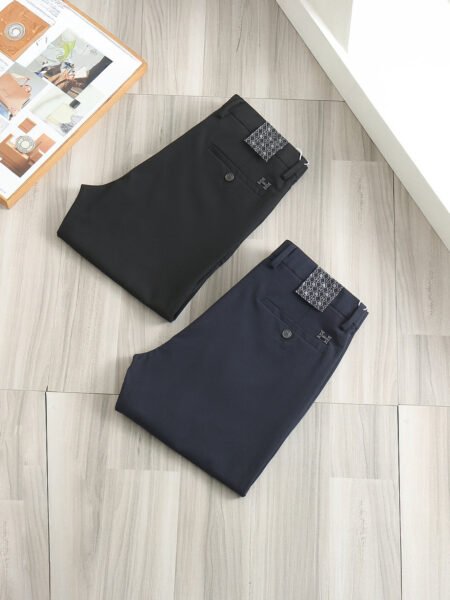 [에르메스] 스트레이트 레그 캐주얼 팬츠 (2 COLORS)