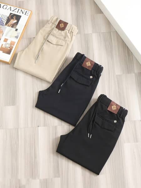 [로로피아나] 드로스트링 캐주얼 팬츠 (3 COLORS)