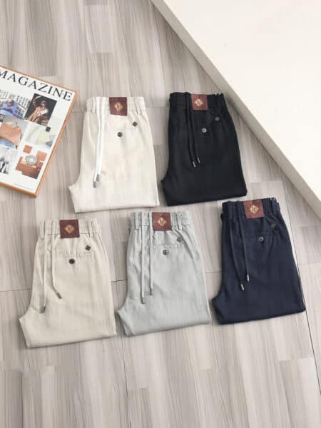 [로로피아나] 드로스트링 캐주얼 팬츠 (5 COLORS)