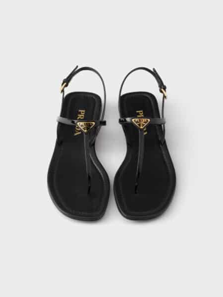 [프라다] 페이턴트 레더 통 샌들 1Y395O (3 COLORS)