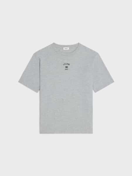 [셀린느] 코튼 저지 루즈 핏 티셔츠 RX0LJ1242 (2 COLORS)