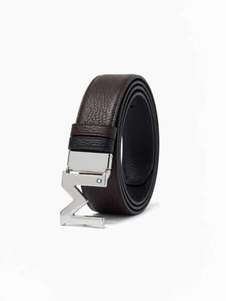 [몽블랑] M 버클 리버서블 레더 벨트 35MM (2 COLORS)