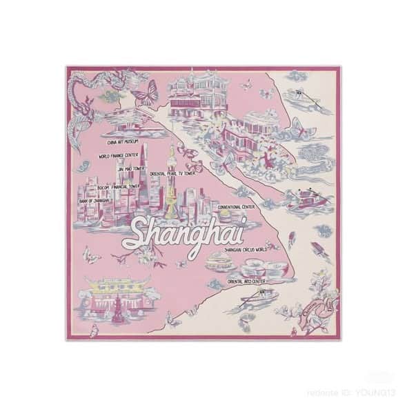 [디올] 디올리비에라 시티 미차 스카프 (6 COLORS)