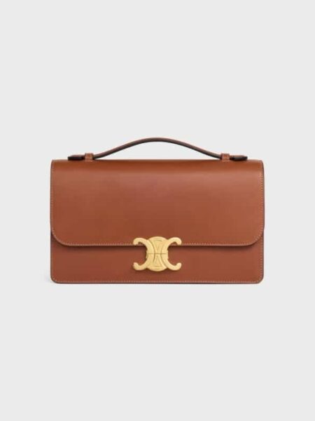 [셀린느] 미디엄 트리옹프 폴리오 - 샤이니 카프스킨 L102U3705