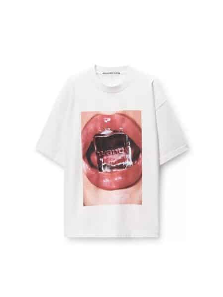 [알렉산더왕] 그립 아이스 큐브 그래픽 반팔 티셔츠