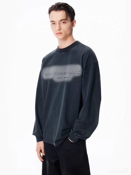 [알렉산더왕] 그래픽 긴팔 티셔츠