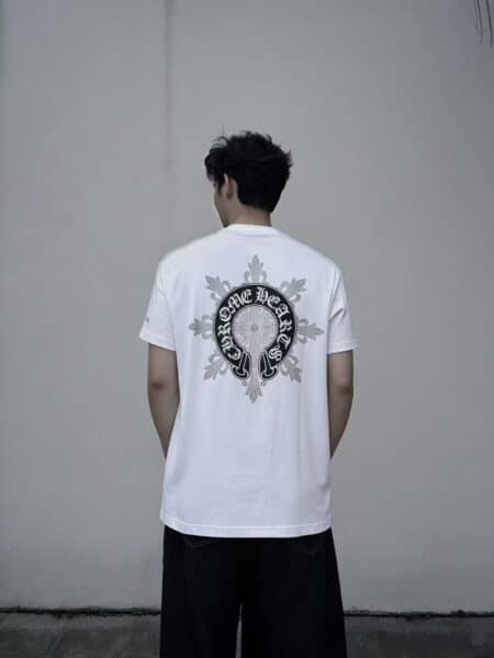 [크롬하츠] 백 로고 반팔 티셔츠 (2 COLORS)