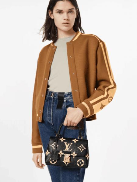 [루이비통] 마들렌 MM 바이컬러 모노그램 앙프렝뜨(블랙/베쥬) M45978