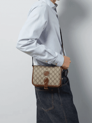 [구찌] 인터로킹 G 미니 크로스백 671620 92TCG 8563