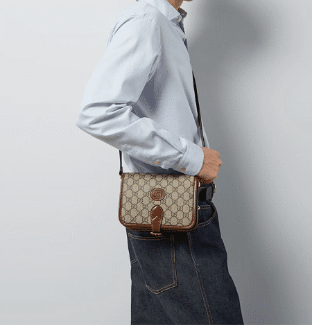 [구찌] 인터로킹 G 미니 크로스백 671620 92TCG 8563