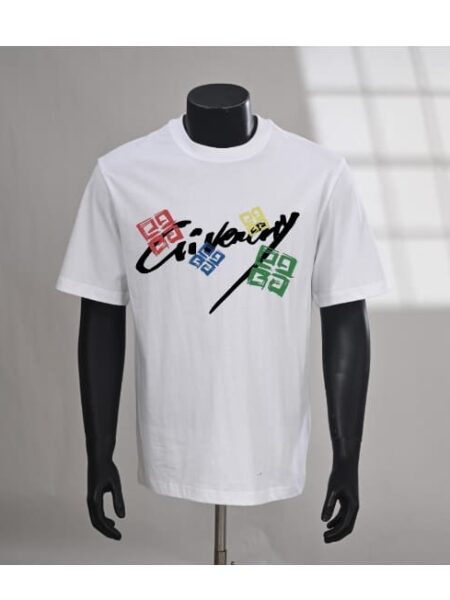 [지방시] 멀티컬러 4G 로고 티셔츠 (2 COLORS)