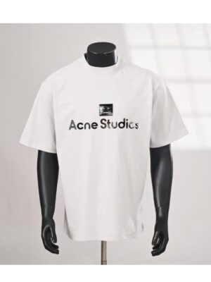 [아크네 스튜디오] 로고 프린트 티셔츠 ( 2 COLORS)