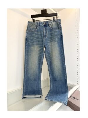 [버버리] 루즈핏 워싱 데님 팬츠