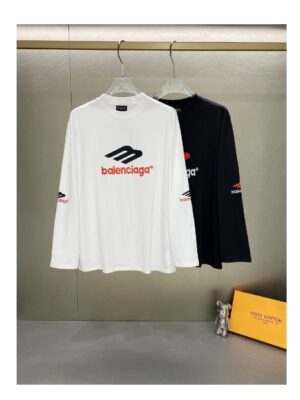 [발렌시아가] 3B 스포츠 아이콘 롱슬리브 티셔츠 ( 2 COLORS)