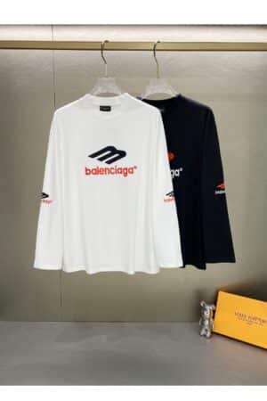 [발렌시아가] 3B 스포츠 아이콘 롱슬리브 티셔츠 ( 2 COLORS)