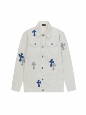 [크롬하츠] 크로스 패치 데님 자켓 (2 COLORS)